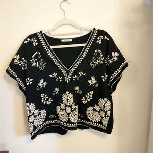 Zara | Oversized Printed Tee